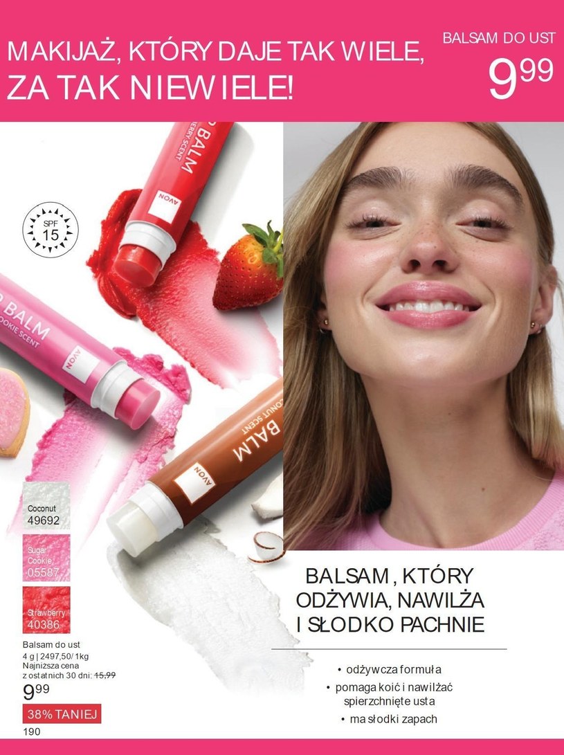 Gazetka: Kupuj z głową i oszczędzaj! - Avon - strona 190