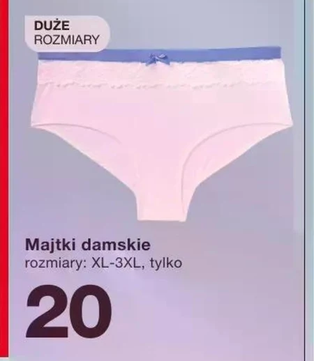 Majtki damskie