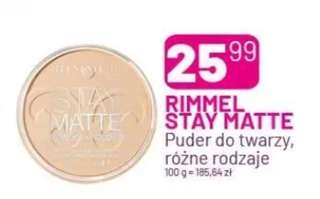 Puder do twarzy Rimmel