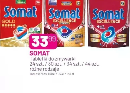 Tabletki do zmywarki Somat