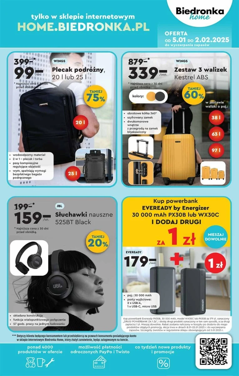 Powerbank za złotówkę w Biedronce! Wystarczy spełnić jeden prosty warunek! Powerbank za złotówkę w Biedronce! Wystarczy spełnić jeden prosty warunek!