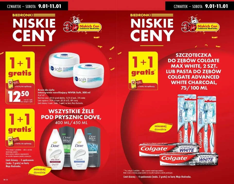 Biedronka oferuje nowe gratisowe promocje!