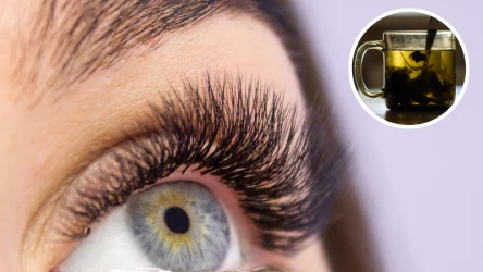 Zielona herbata wzmocni twoje rzęsy, dzięki czemu będą się mniej kruszyć i urosną długie jak firanki