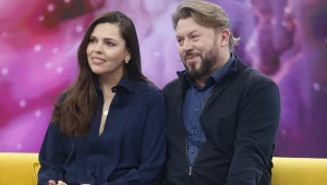 Michał Milowicz i Katarzyna Kędzierska w "halo tu polsat"