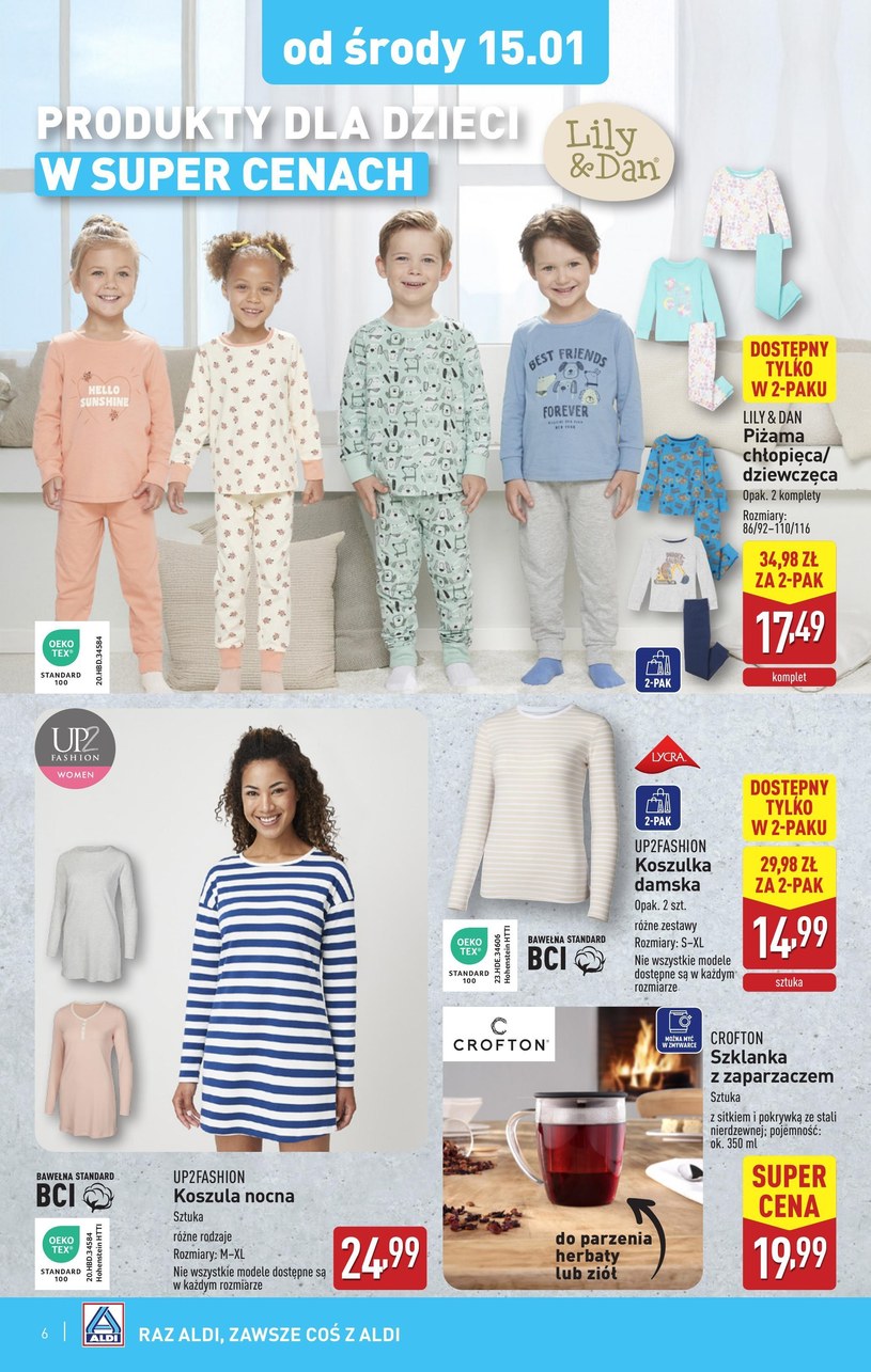 Gazetka: Wygoda i styl w super cenach - Aldi - strona 6