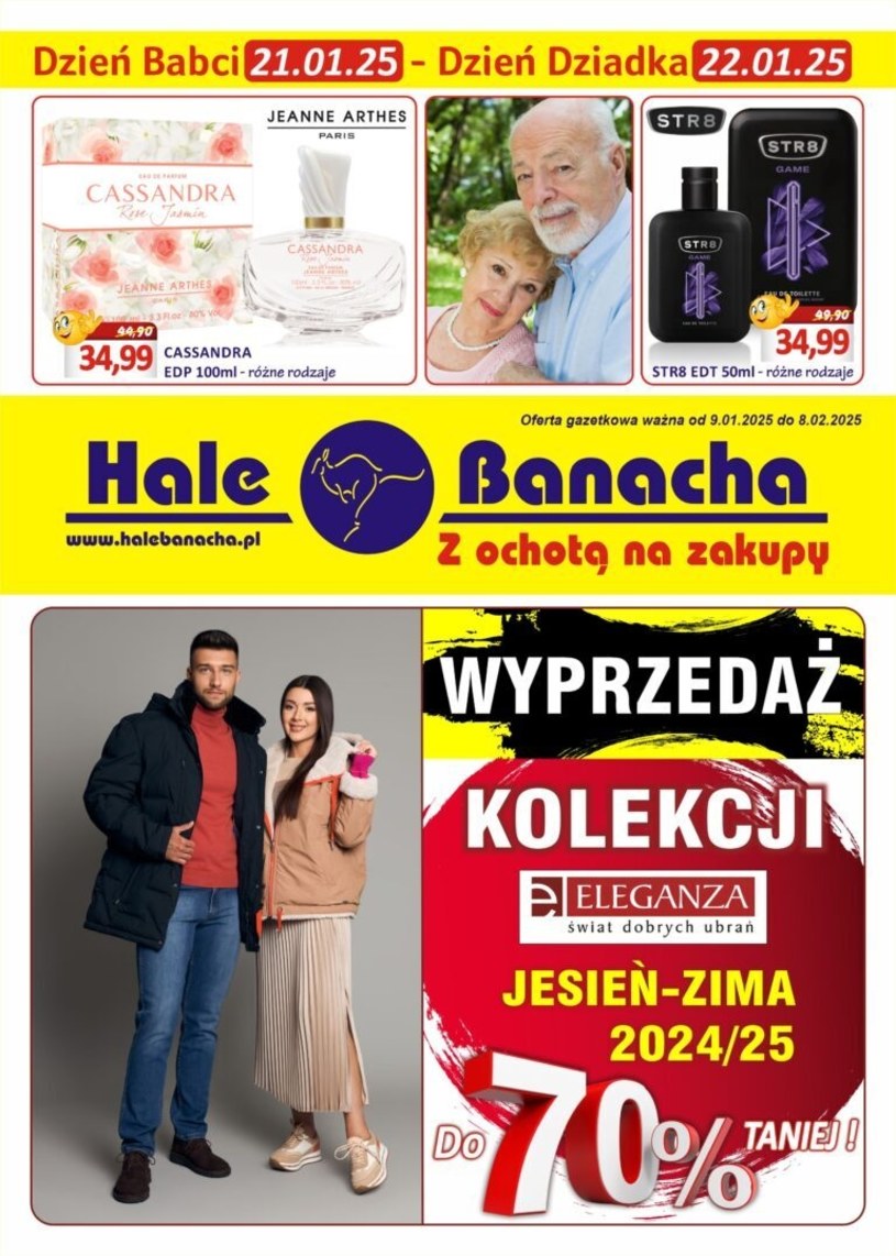 Gazetka promocyjna Hala Banacha - ważna od 09. 01. 2025 do 08. 02. 2025