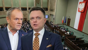 Zaskakujący, nowy sondaż partyjny. Dwóch liderów, kłopoty koalicjantów