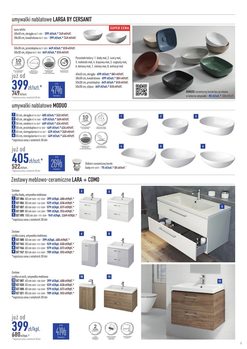 Gazetka: Moc promocji! - Cersanit - strona 5