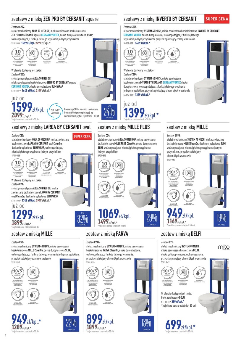 Gazetka: Moc promocji! - Cersanit - strona 2