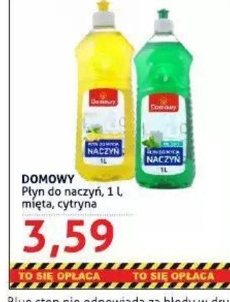 Płyn do naczyń Domowy