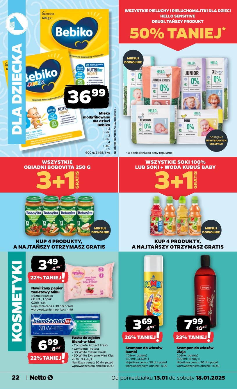 Gazetka: Od poniedziałku w Netto - strona 22