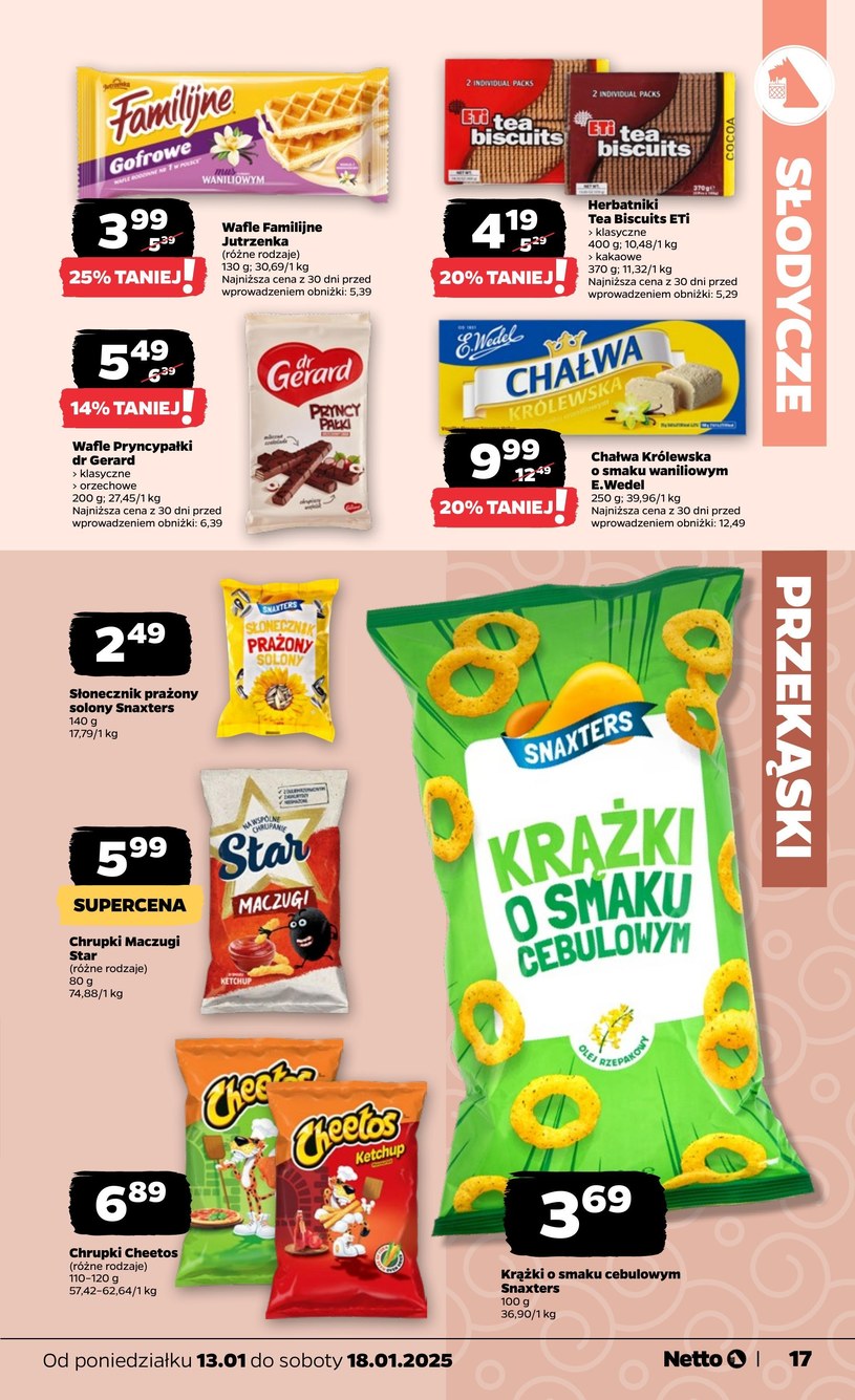 Gazetka: Od poniedziałku w Netto - strona 17