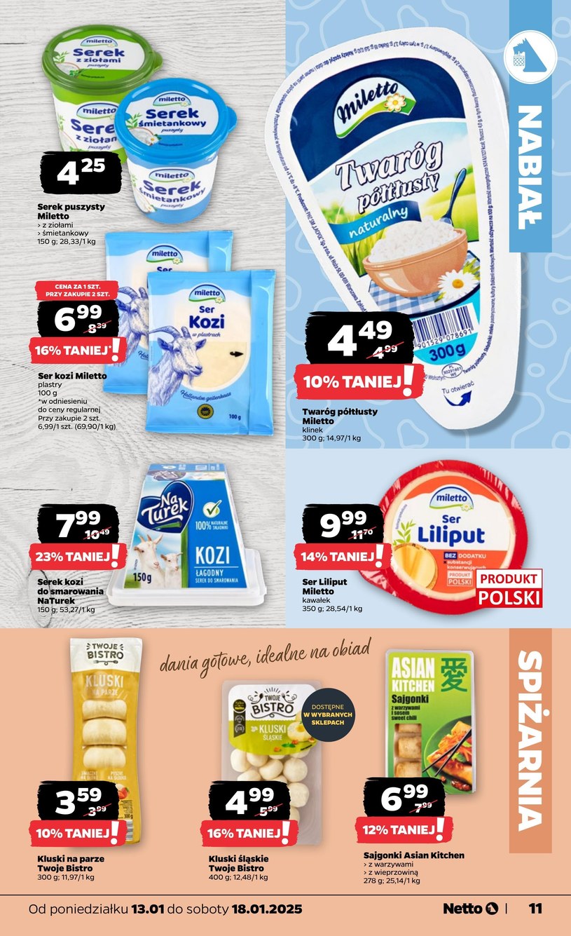 Gazetka: Od poniedziałku w Netto - strona 11