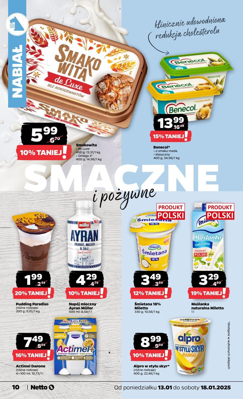 Gazetka: Od poniedziałku w Netto - strona 10