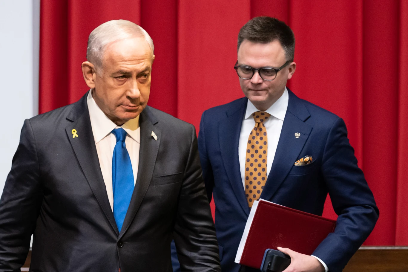 Szymon Hołownia reaguje ws. Binjamina Netanjahu Szymon Hołownia reaguje ws. Binjamina Netanjahu