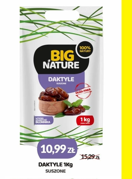 Suszone daktyle Big Nature