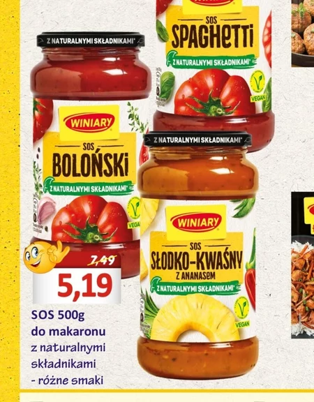 Winiary Sos słodko-kwaśny z ananasem 500 g