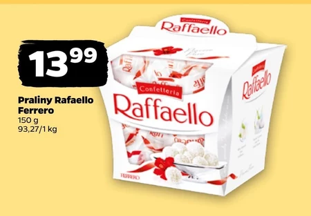 Raffaello Chrupiący wafelek z kokosem i całym migdałem w środku 150 g