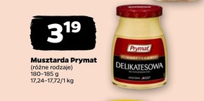 Prymat Musztarda delikatesowa 185 g niska cena