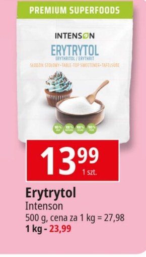 Erytrytol Intenson niska cena