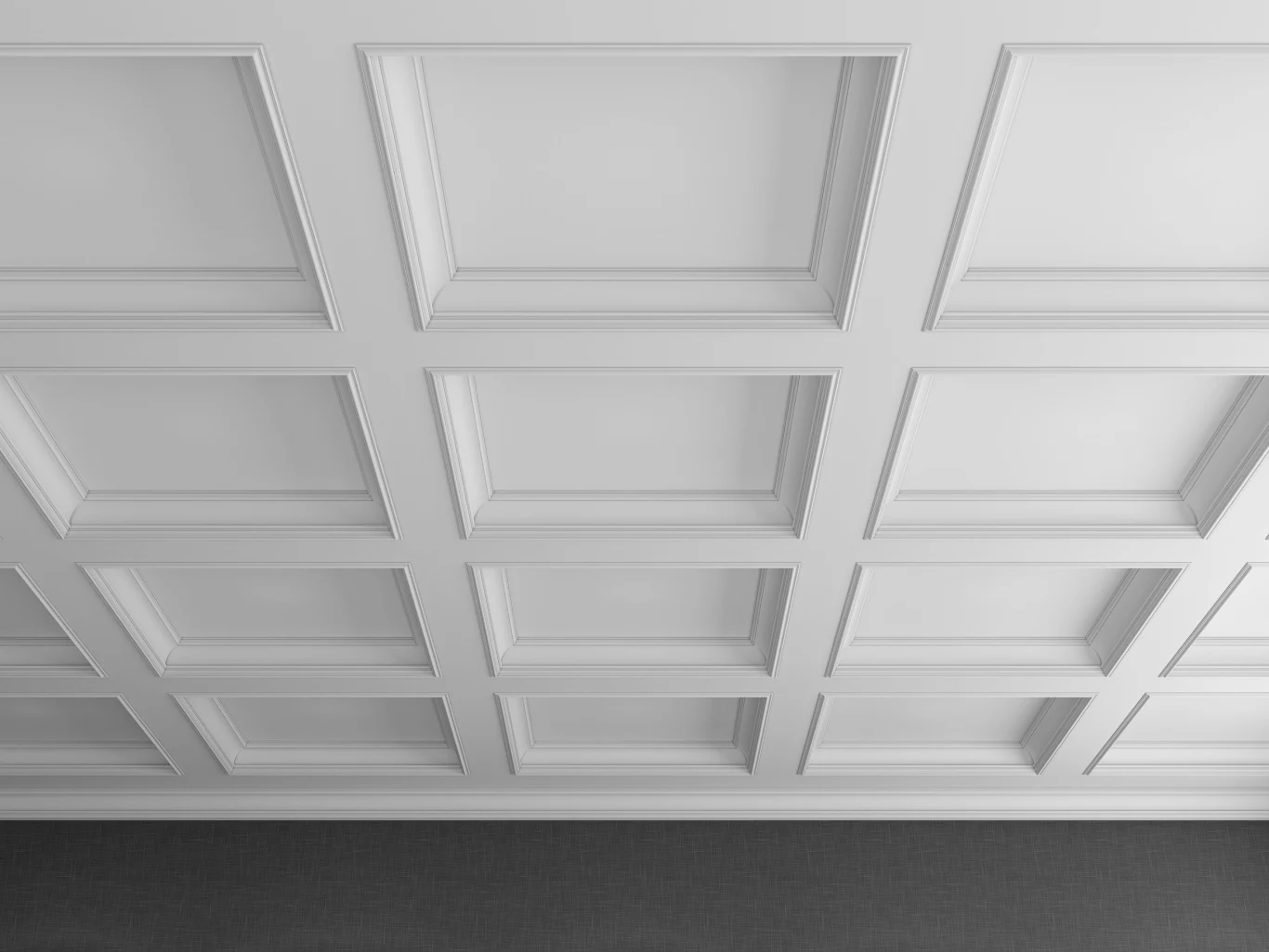 Zdobione sufity nie będą popularne w 2025 roku