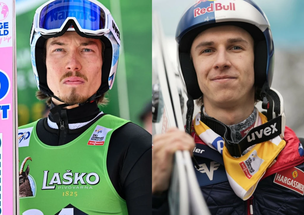 Johann Andre Forfang i Daniel Tschofenig Johann Andre Forfang i Daniel Tschofenig