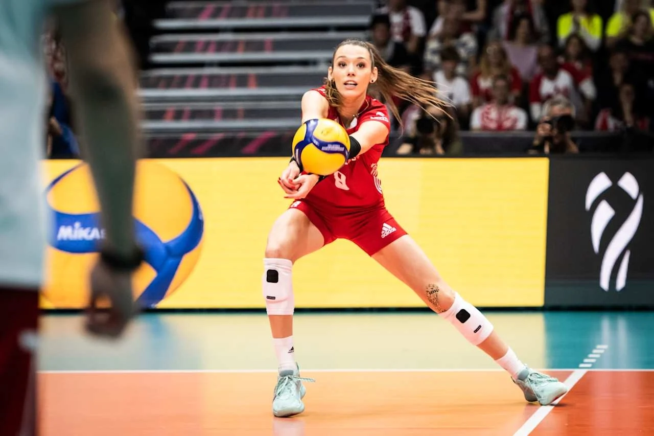 Zuzanna Górecka w barwach reprezentacji Polski