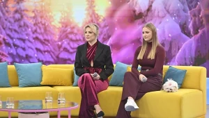 Magdalena Narożna z córką Gabrielą