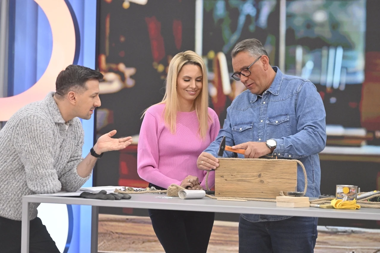 Dariusz Wardziak w "halo tu polsat"