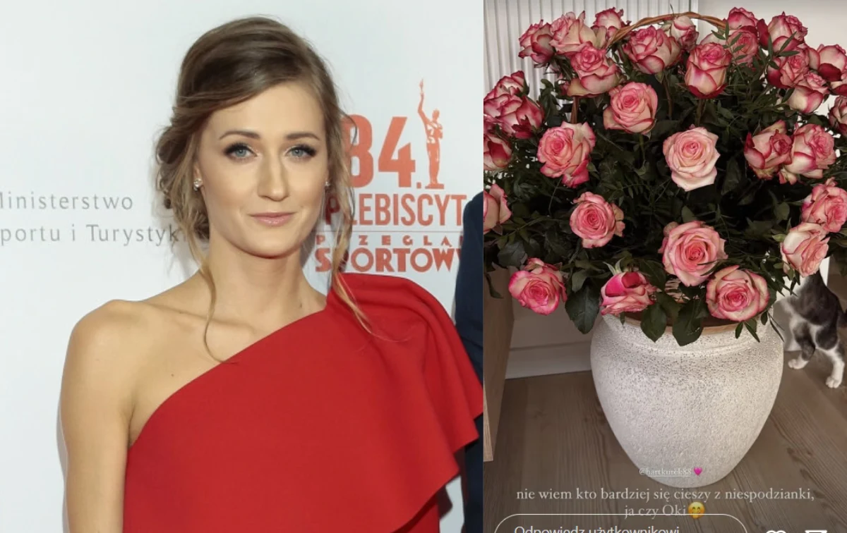 Anna Kurek dostała prezent