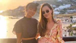 Anna Lewandowska i Marina Łuczenko-Szczęsna