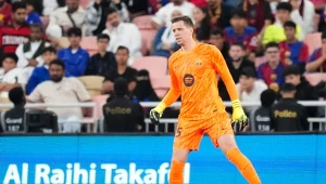 Wojciech Szczęsny w barwach FC Barcelona