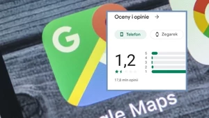 Opinie o Mapach Google szorują po dnie. Polacy ciągle obrażeni