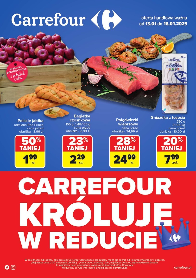 Gazetka promocyjna Carrefour - ważna od 13. 01. 2025 do 18. 01. 2025