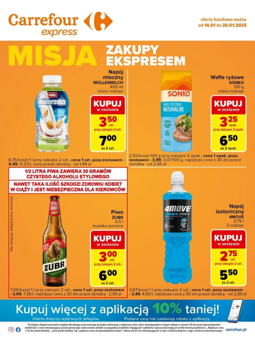 Gazetka promocyjna Carrefour Express - ważna od 14. 01. 2024 do 20. 01. 2025