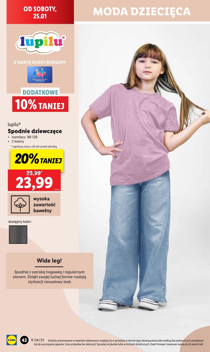 Gazetka: Modne wybory w super cenie - Lidl - strona 44