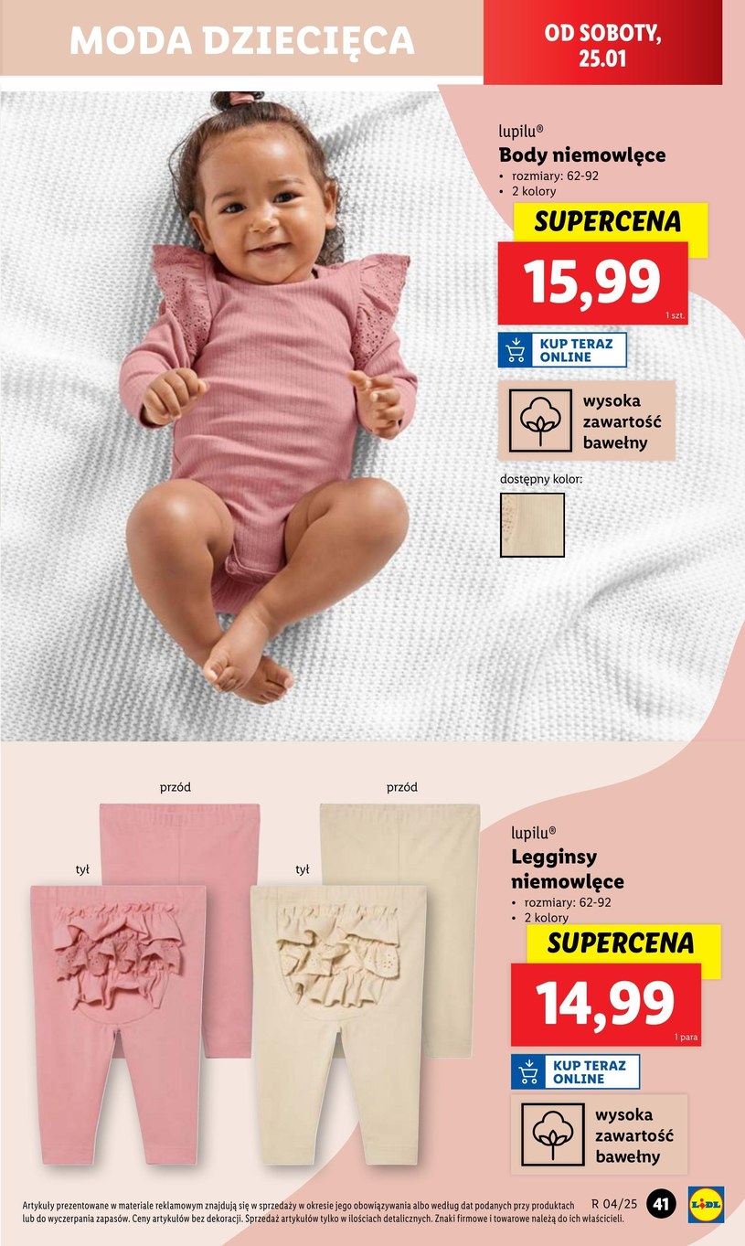 Gazetka: Modne wybory w super cenie - Lidl - strona 43