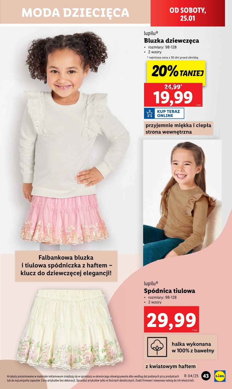 Gazetka: Modne wybory w super cenie - Lidl - strona 45