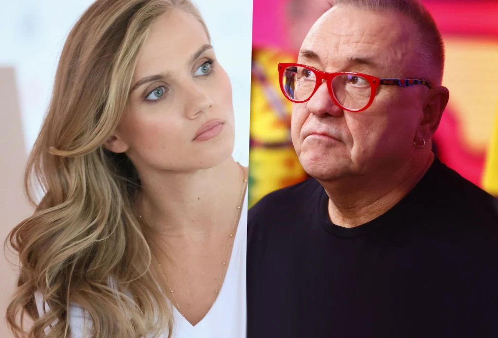 Agnieszka Kaczorowska i Jerzy Owsiak