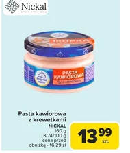 Pasta kawiorowa Nickal