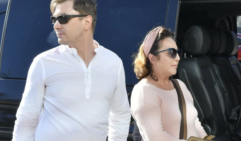 Daniel Martyniuk z mamą, Danutą Daniel Martyniuk z mamą, Danutą