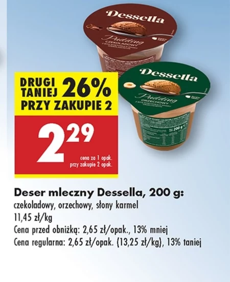 Deser mleczny Dessella