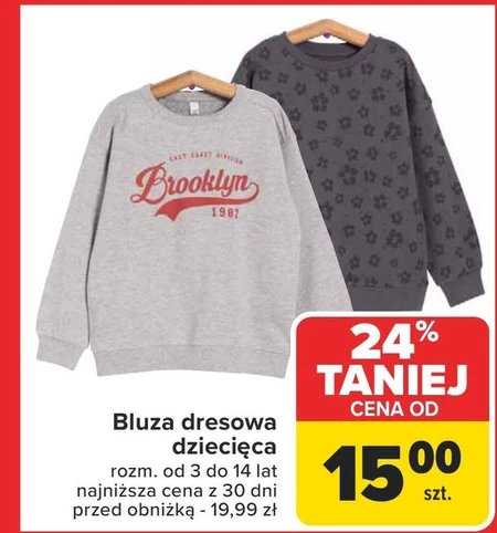 Bluza dresowa dziecięca