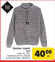 Sweter męski TEX