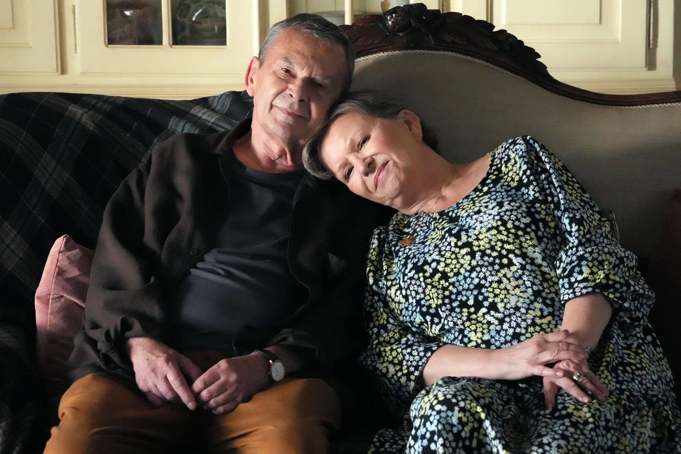 Czesław (Marian Jaskulski) i Basia (Sławomira Łozińska) zostaną parą?