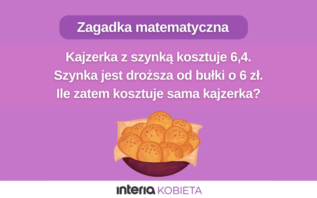 Zagadka matematyczna: Czy uda ci się ją rozwiązać?