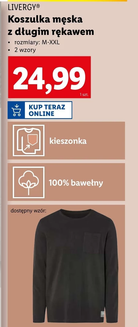 Koszulka męska Livergy