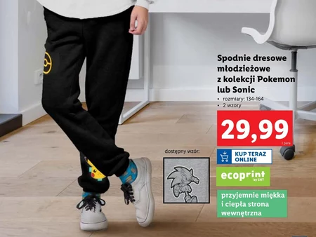 Spodnie dresowe Pokemon