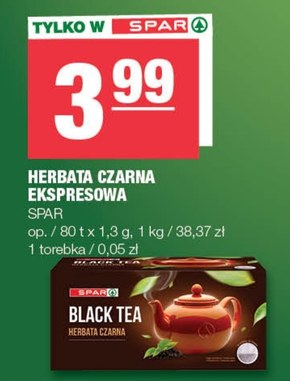 Herbata SPAR niska cena