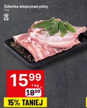 Żeberka wieprzowe niska cena